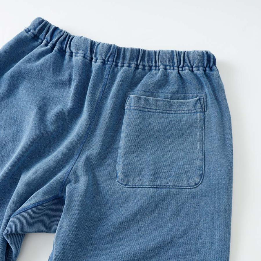 BLUE PORT インディゴスウェットパンツ メンズ 裏毛スウェット カット