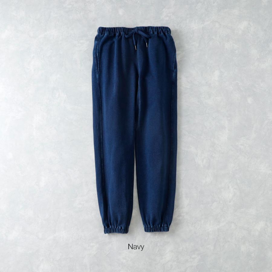 BLUE PORT インディゴスウェットパンツ メンズ 裏毛スウェット カット