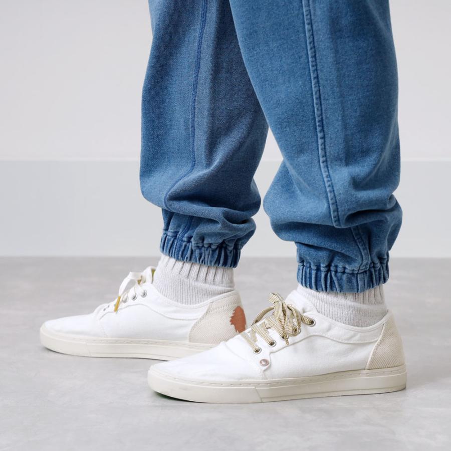 BLUE PORT インディゴスウェットパンツ メンズ 裏毛スウェット カット