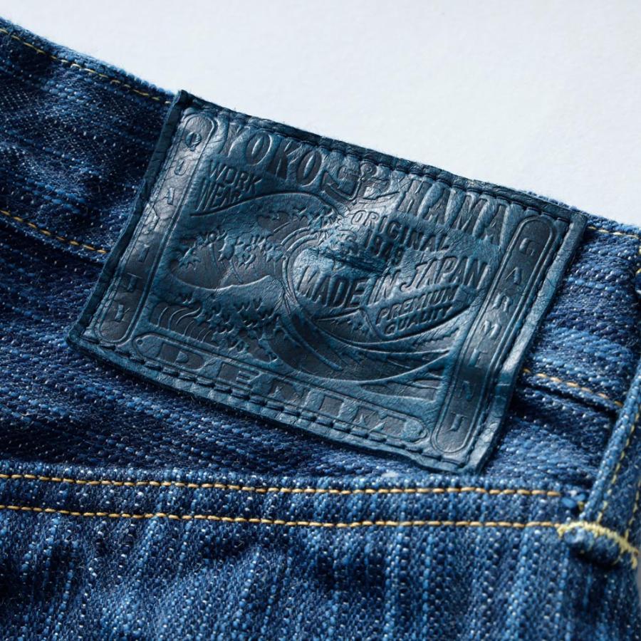 セルビッチデニム メンズ 阿波正藍染 国産 徳島 阿波藍 すくも染め