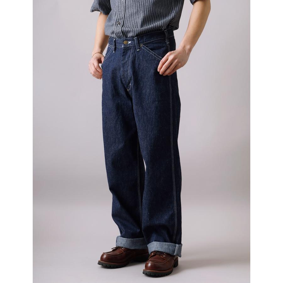 BLUE PORT ワイドデニム メンズ ジーンズ デニムパンツ ワイドパンツ