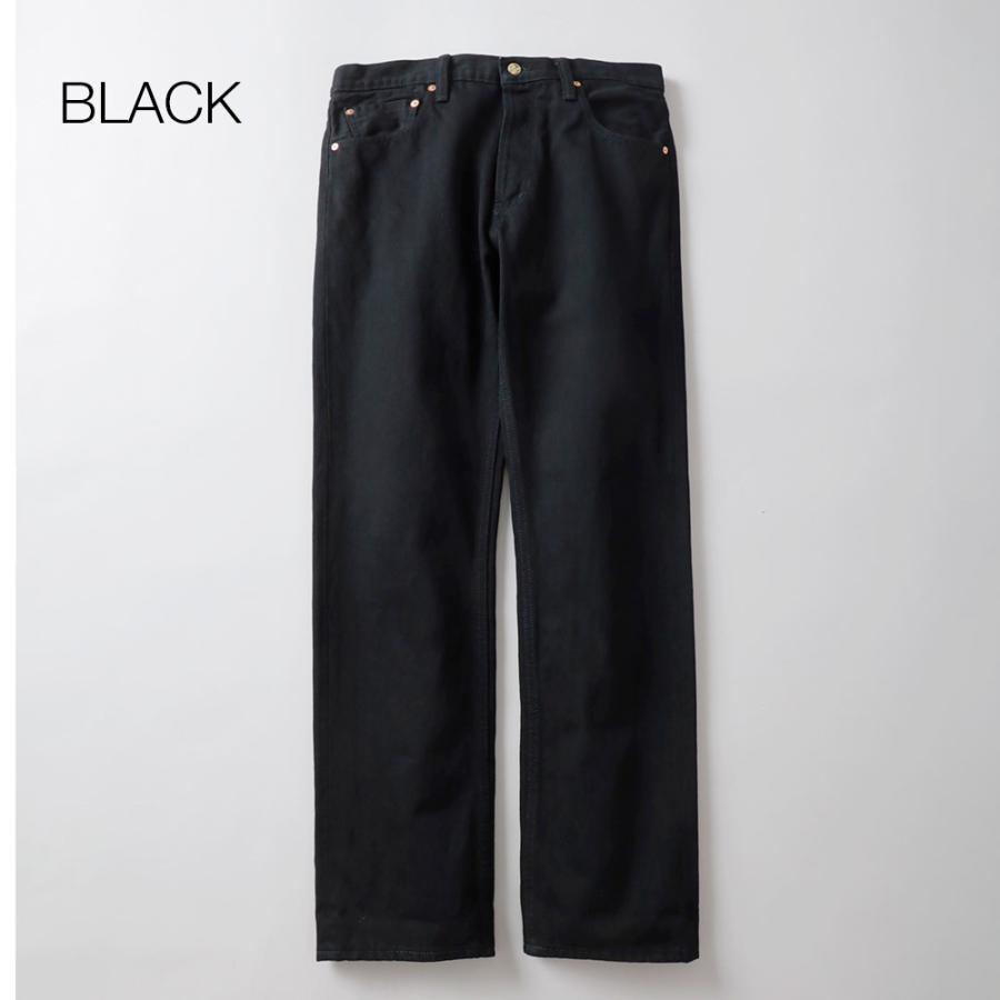 デニムパンツ メンズ セルビッチデニム ブラックデニム パンツ