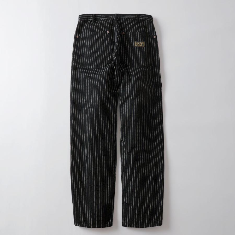 BLUE PORT ワークパンツ ワイド ウォバッシュ メンズ ワーク パンツ