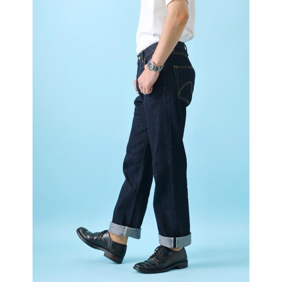 デニム メンズ ストレート 岡山 日本製 12oz セルビッジ 横濱デニム HEATH 30-38 |  | 03