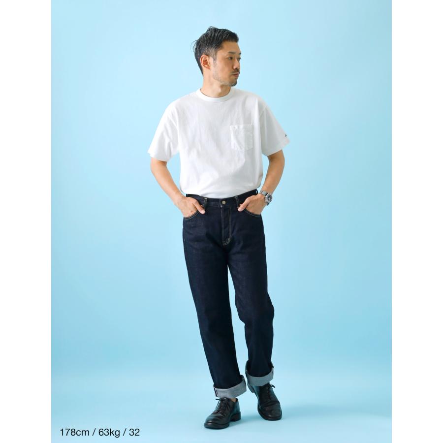 デニム メンズ ストレート 岡山 日本製 12oz セルビッジ 横濱デニム HEATH 30-38 |  | 06