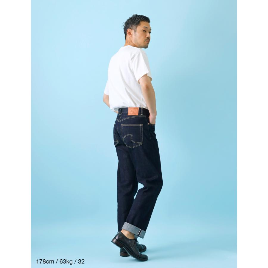デニム メンズ ストレート 岡山 日本製 12oz セルビッジ 横濱デニム