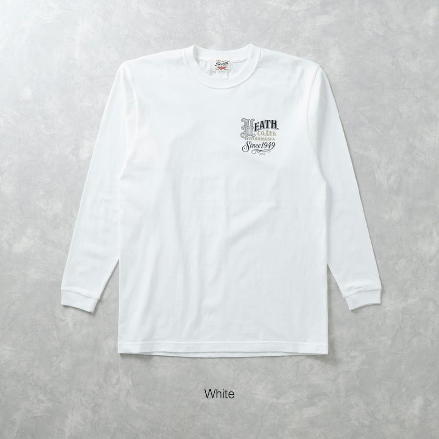 ロンT メンズ カットソー アメカジ 長袖 バックプリント ロゴ 大きい