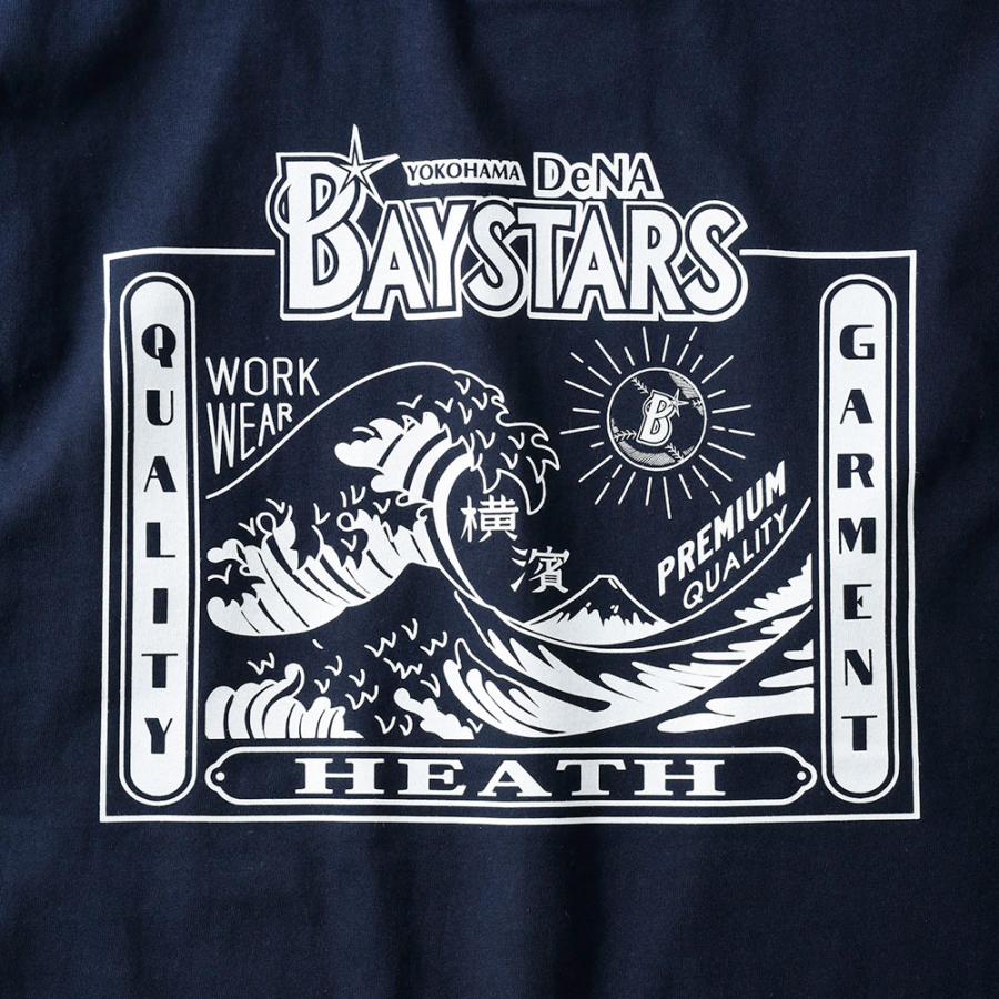 横浜denaベイスターズ ロンT ベースボールTシャツ グッズ メンズ 長袖