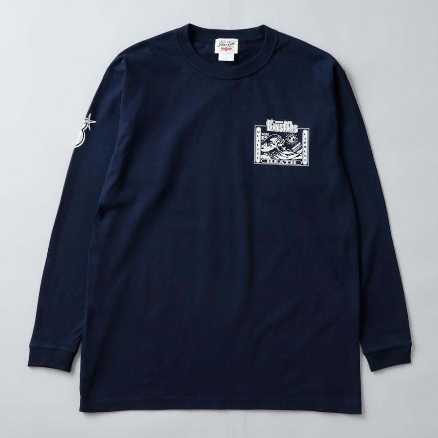 横浜denaベイスターズ ロンT ベースボールTシャツ グッズ メンズ 長袖