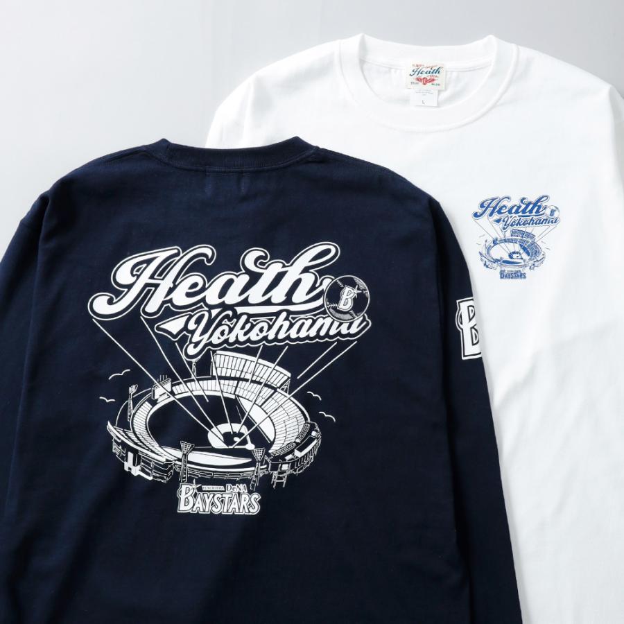 横浜denaベイスターズ ロンT ベースボールTシャツ グッズ メンズ 長袖