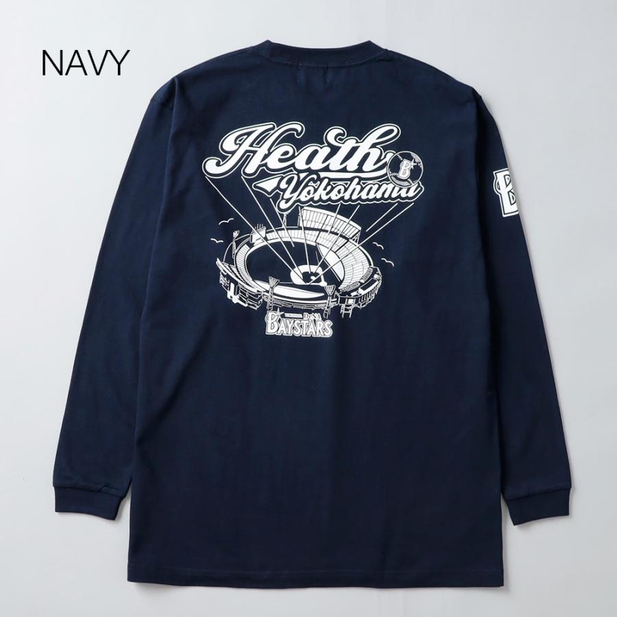 横浜denaベイスターズ ロンT ベースボールTシャツ グッズ メンズ 長袖