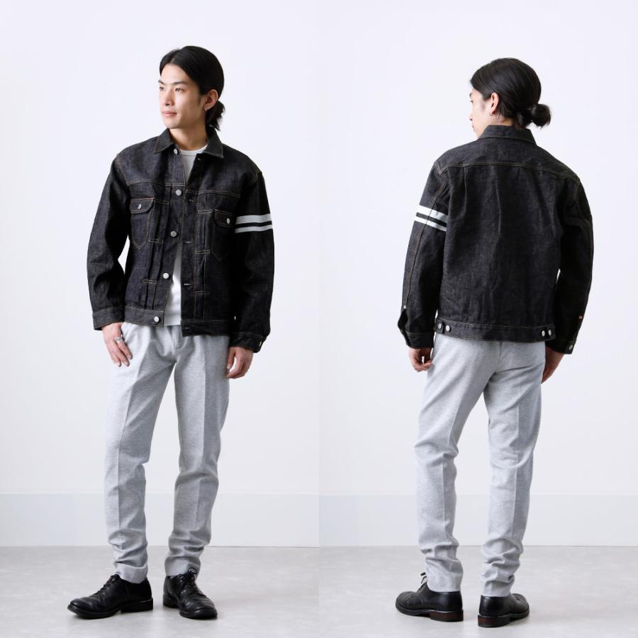 桃太郎デニム　MOMOTARO ブラックデニムジャケット 桃太郎ジーンズ（MOMOTARO JEANS） MMGJ0102 デニムジャケット Gジャン