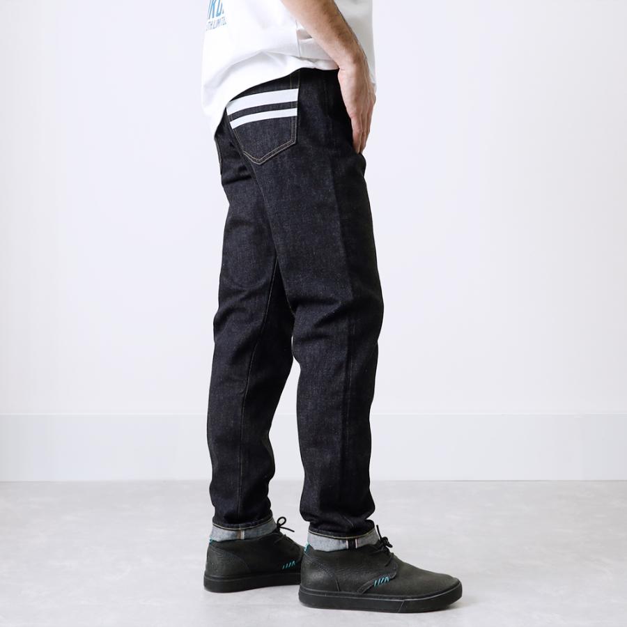 桃太郎ジーンズ（MOMOTARO JEANS） MMJB0201 テーパード デニムパンツ