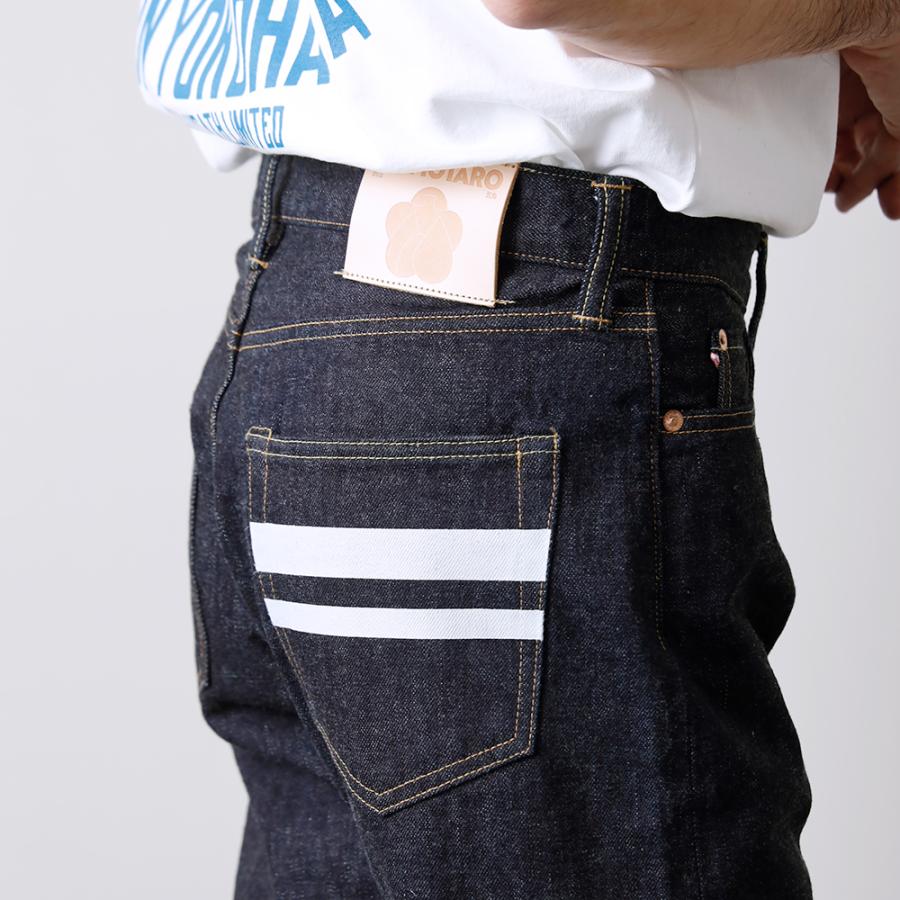 Momotaro Jeans 桃太郎ジーンズ ハーフパンツ デニム バックベルト Momotaro Jeans 桃太郎ジーンズ ハーフパンツ デニム バックベルト