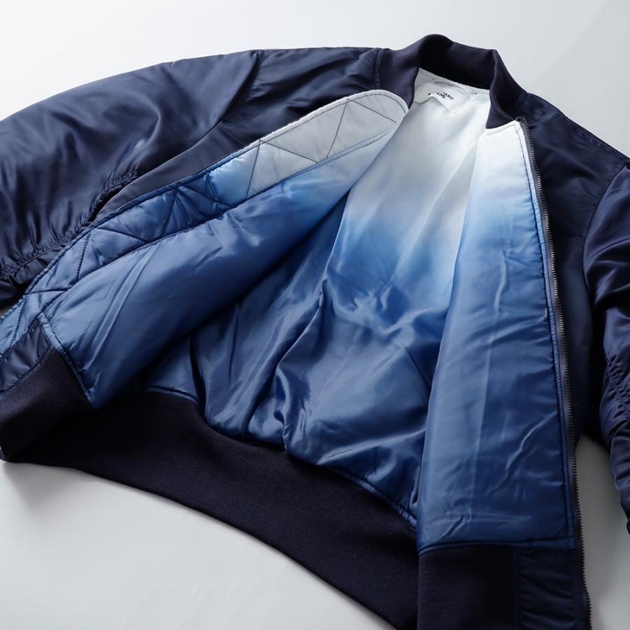 桃太郎ジーンズ（MOMOTARO JEANS） MA-1 刺繍 ネイビー MMOT6311