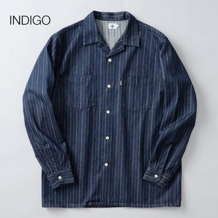 omotodenim オモトデニム ドビーデニム シャツ メンズ デニムシャツ