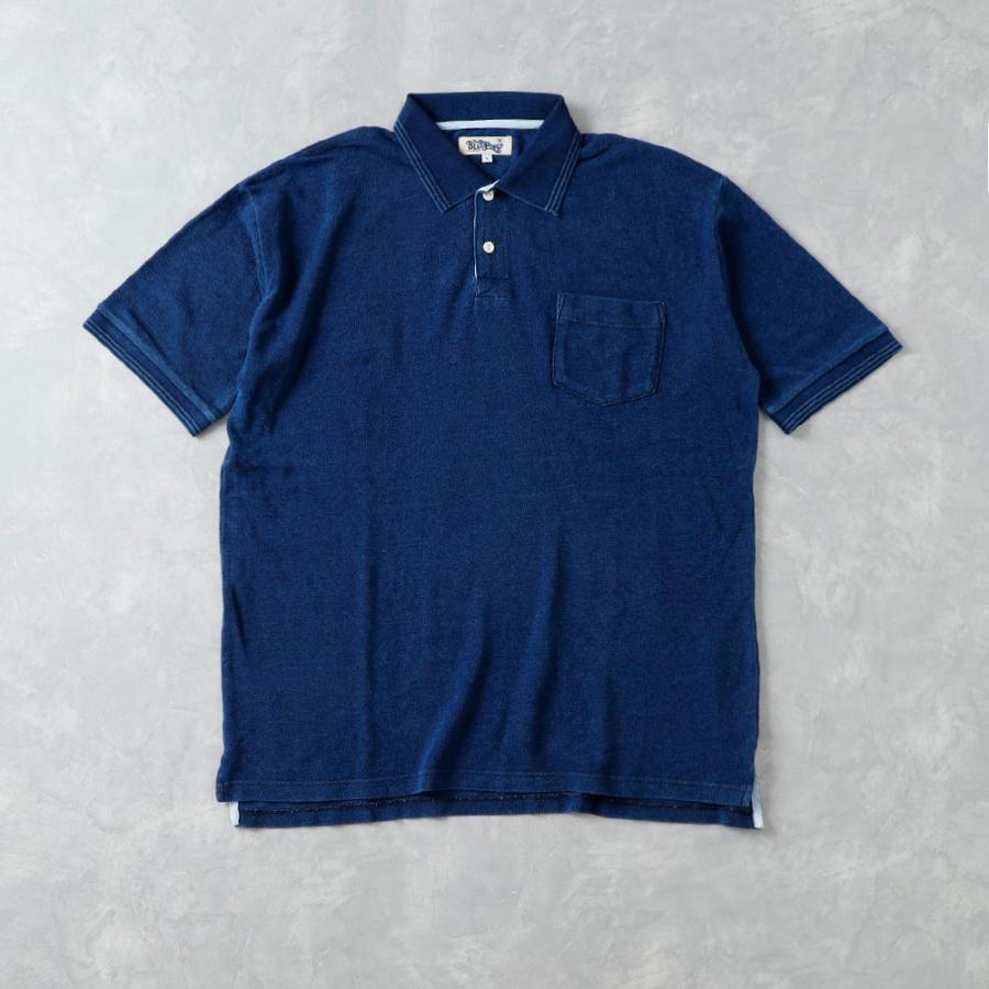 けんいちろう 45rpm インディゴポロシャツ BLUE PORT 横浜DeNAベイスターズ 公認ライセンス インディゴ