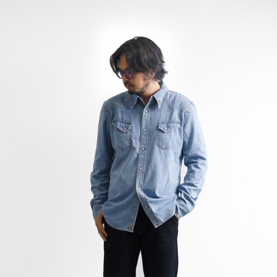 レミレリーフ デニムシャツ