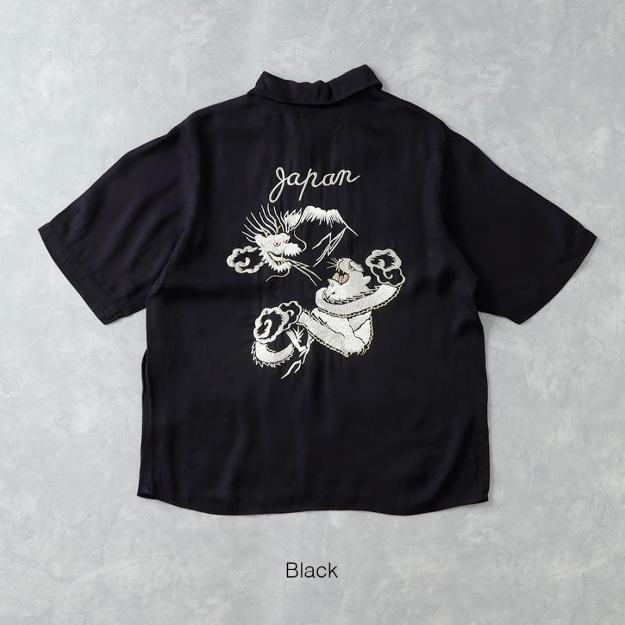 REMI RELIEF（レミ レリーフ） RN28369018HT 別注 刺繍 シャツ 虎 龍