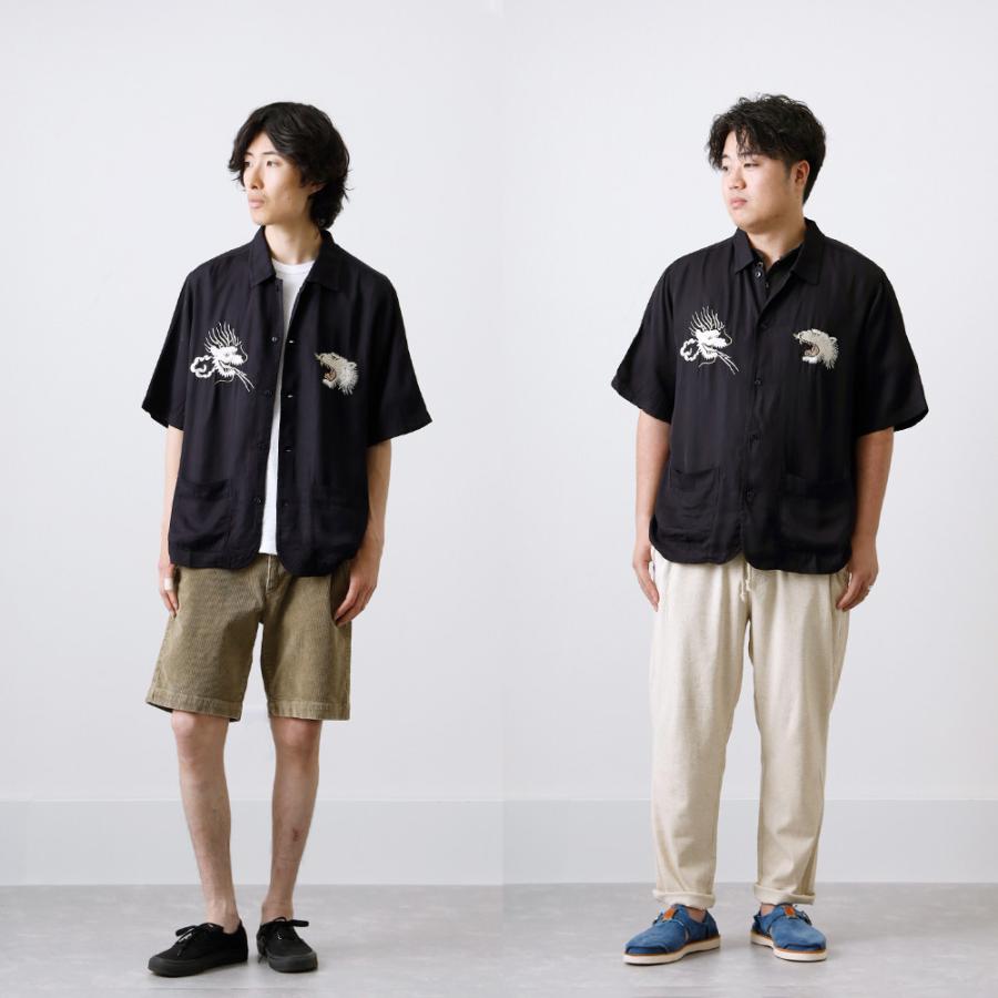 Ryoありゃりゃの代わり出品 ドラゴン刺繍の青いセットアップsupreme Ryo様専用ありゃりゃの代わり出品 ドラゴン刺繍の青いセットアップ