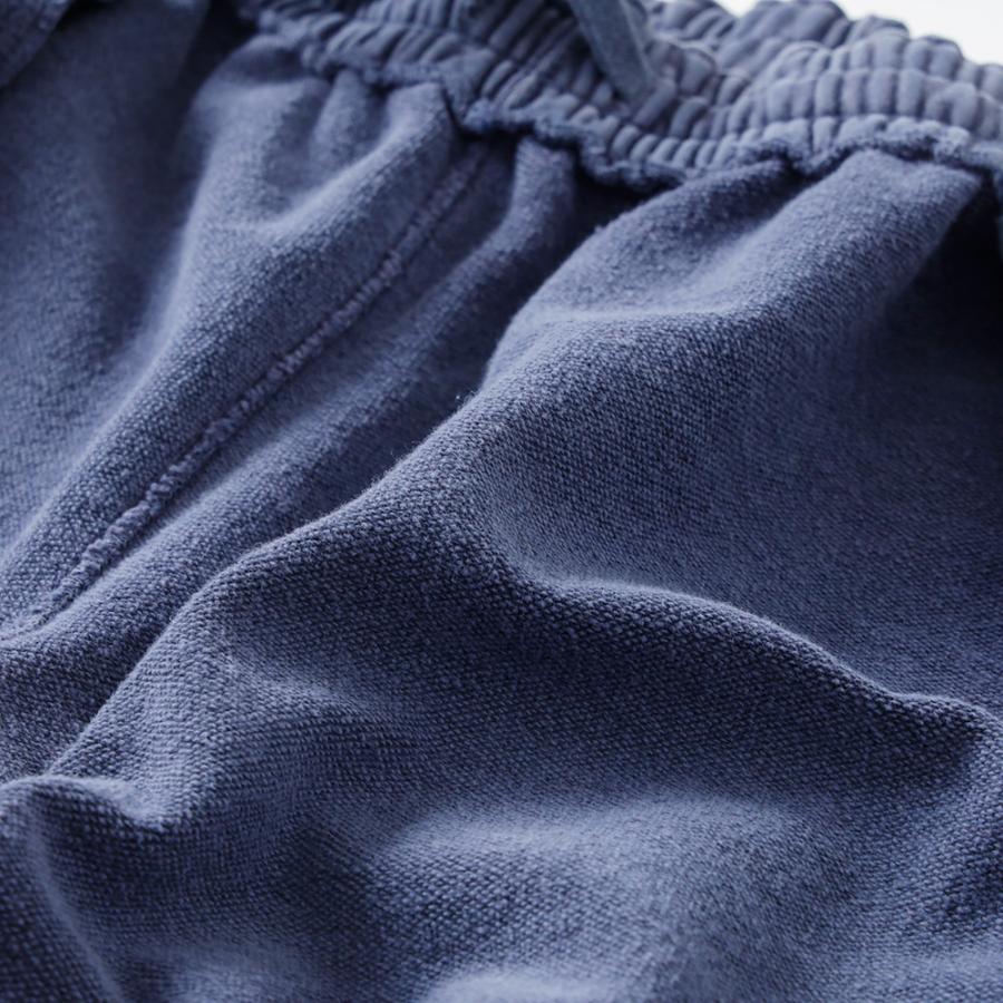 REMI RELIEF スウェット ショートパンツ インディゴ　Ｌ REMI RELIEF(レミレリーフ）インディゴ スウェット ショート