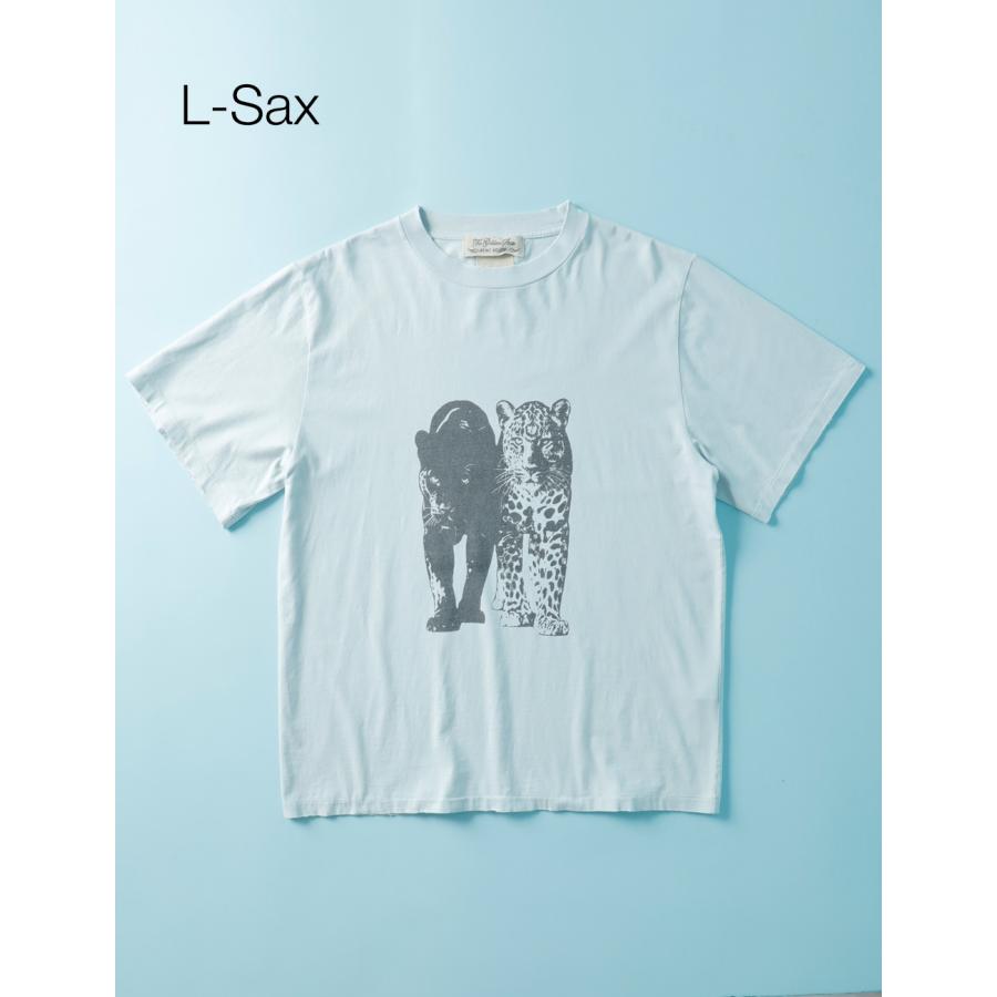 REMI RELIEF（レミ レリーフ） Tシャツ メンズ 半袖 レオパード 硫化