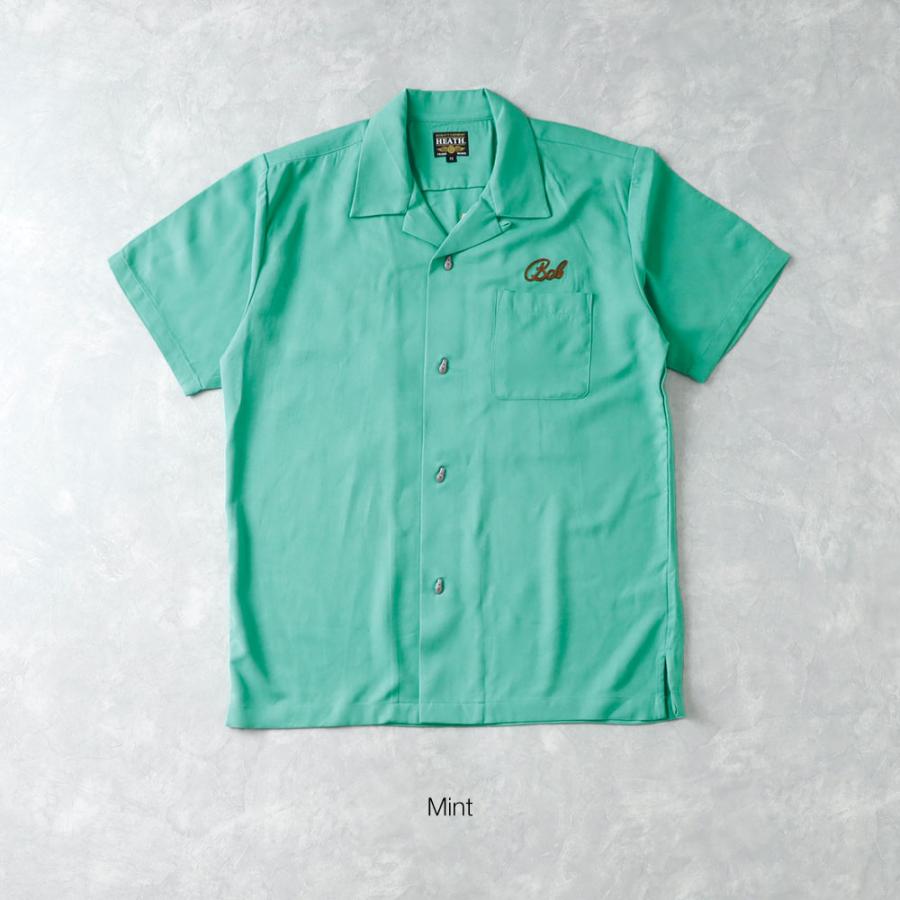 半額！ファミリーSALE！ ボーリングシャツ メンズ 半袖シャツ 開襟