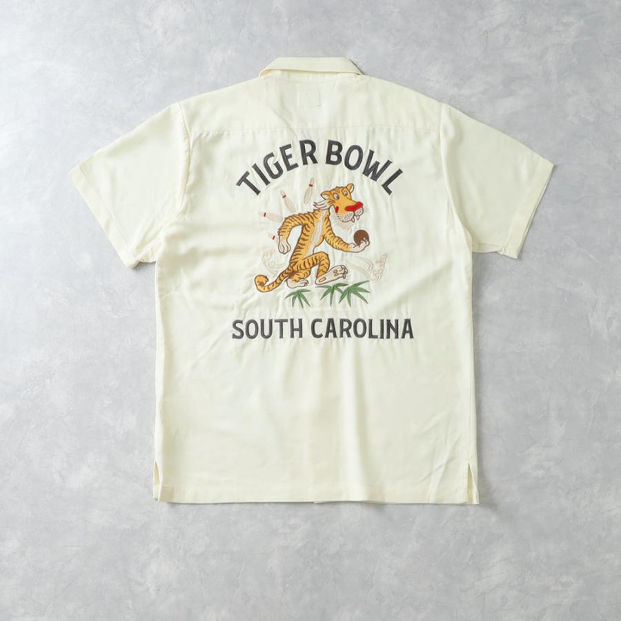 ボーリングシャツ メンズ 半袖シャツ 開襟シャツ オープンカラー