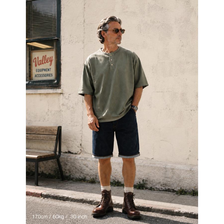 デニム ショートパンツ メンズ 児島セルビッチ 11.5oz 赤耳 日本製