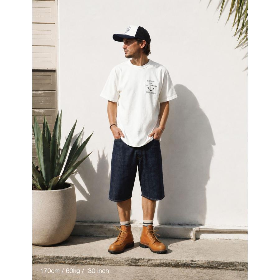 デニム ショートパンツ メンズ 児島セルビッチ 11.5oz 赤耳 日本製