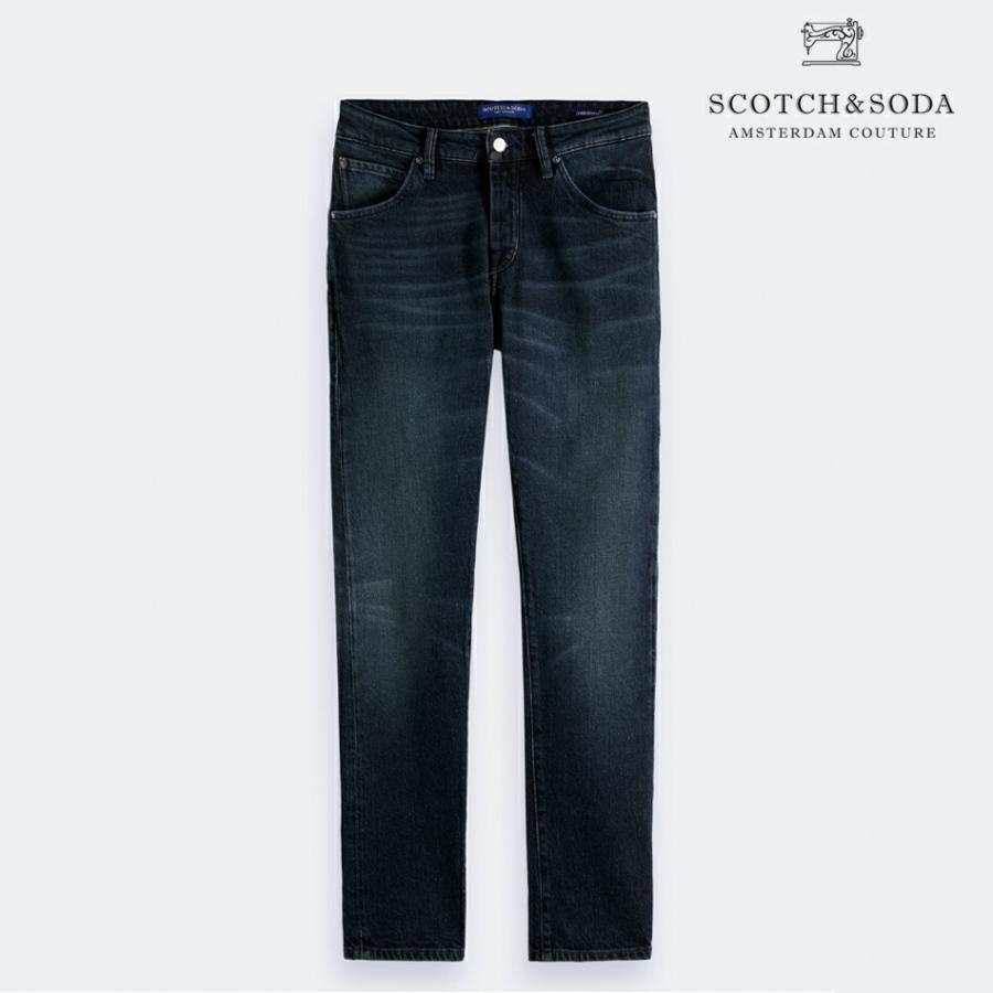 SCOTCH＆SODA スコッチアンドソーダ SCOTCH&SODA 65528 メンズ ジーンズ デニム スリムストレート 刺繍 アメカジ ...