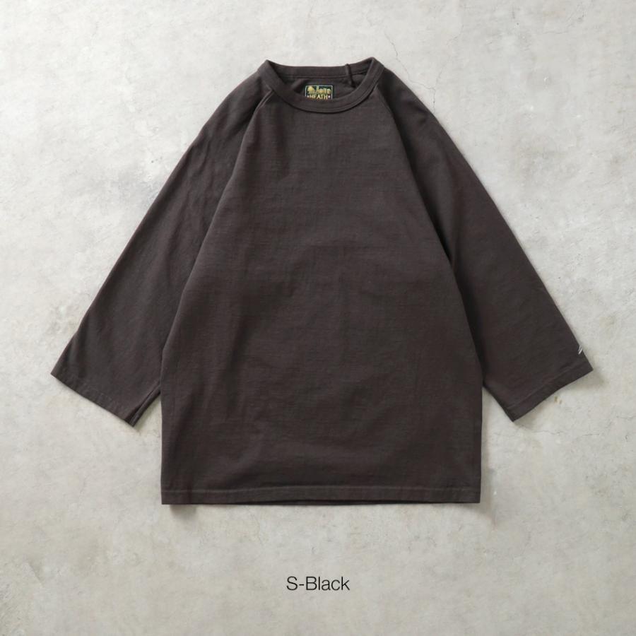 8分袖Tシャツ メンズ Tシャツ カットソー 長袖 ラグラン 日本製 頑丈