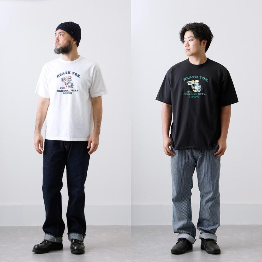 Tシャツ メンズ カットソー プリント 半袖 日本製 国産 頑丈 厚手 丸胴