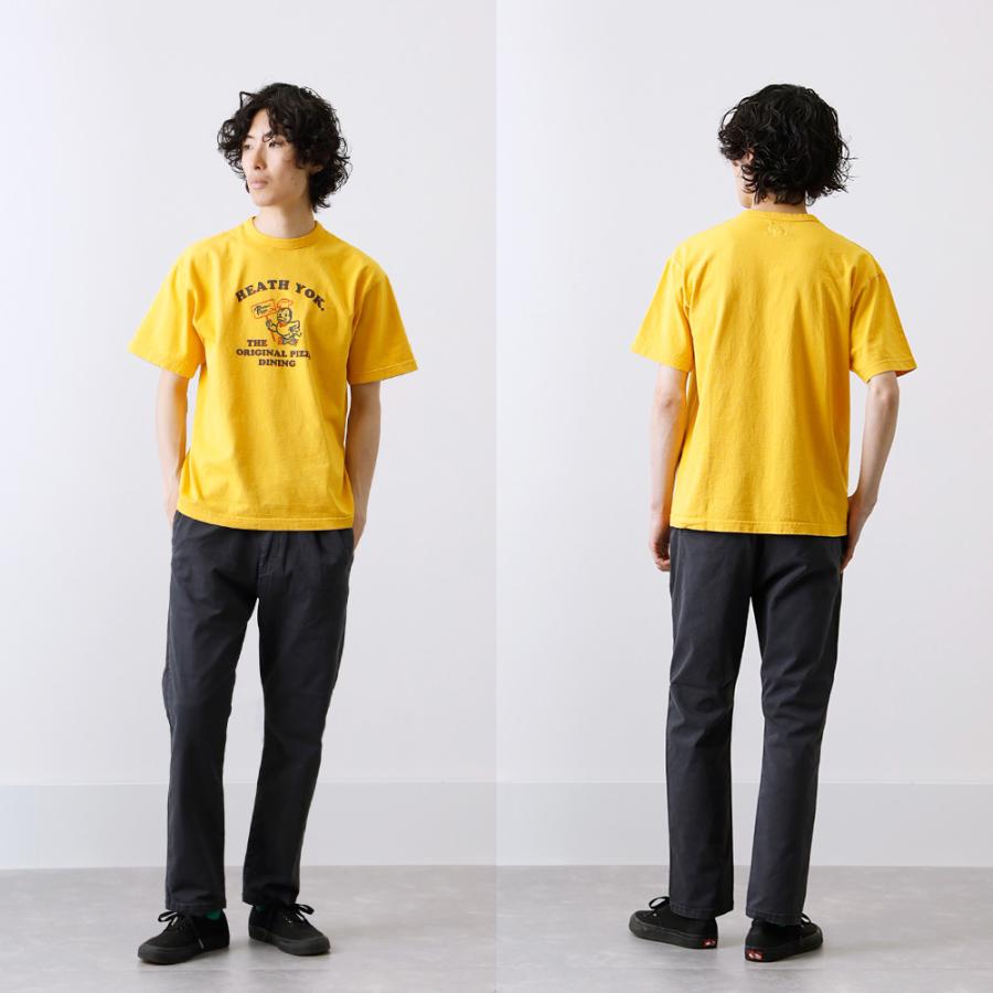 Tシャツ メンズ カットソー プリント 半袖 日本製 国産 頑丈 厚手 丸胴