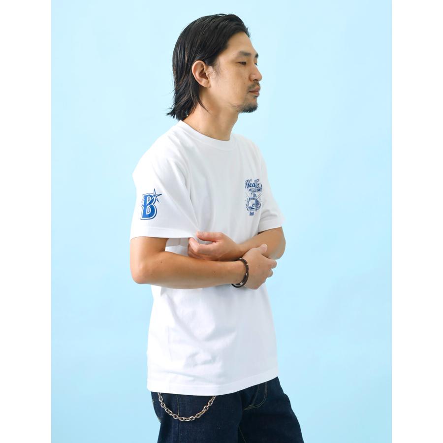 Tシャツ メンズ 半袖 横浜DeNAベイスターズ 公認 スタジアム