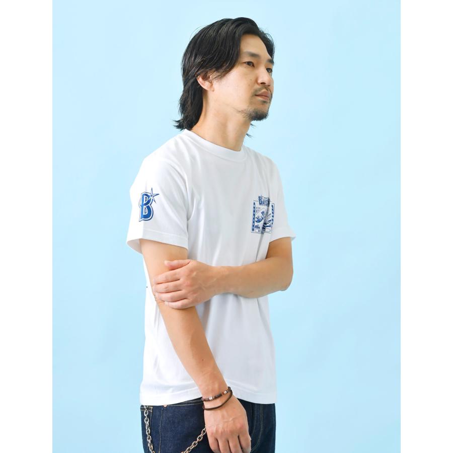Tシャツ メンズ レディース 半袖 横浜DeNAベイスターズ 公認 波