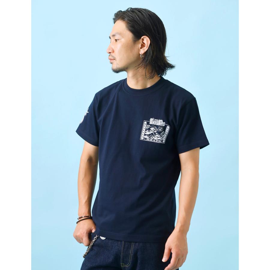 Tシャツ メンズ レディース 半袖 横浜DeNAベイスターズ 公認 波