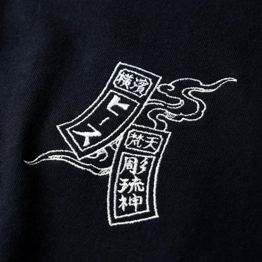 tシャツ メンズ 半袖 カットソー 9.1oz 刺繍 大きいサイズ 厚手 頑丈