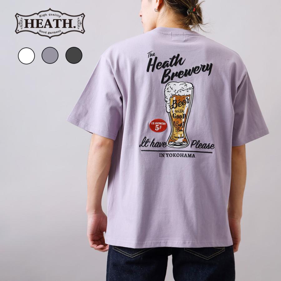 Tシャツ メンズ カットソー 半袖 ユニセックス 刺繍 大きいサイズ 厚手