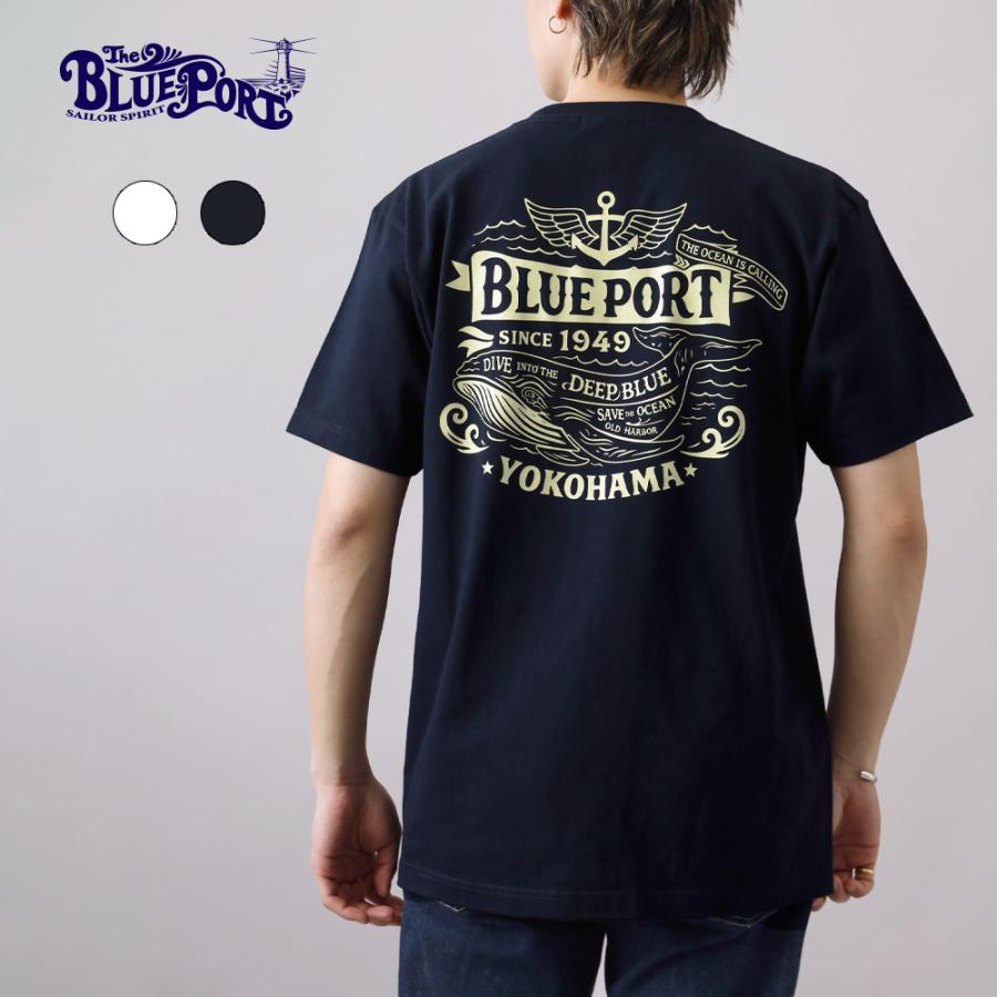 BLUE PORT おまとめクーポン対象 Tシャツ メンズ 半袖 カットソー
