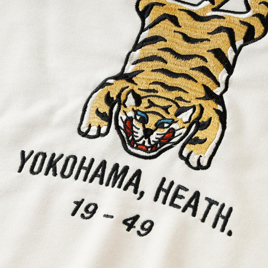 デザインニット トラ タイガー 刺繍 Tiger line cardigan】 本日販売