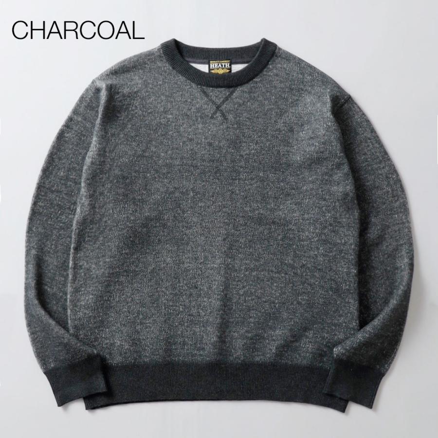 スウェット メンズ トレーナー ステンシル Vガゼットステッチ