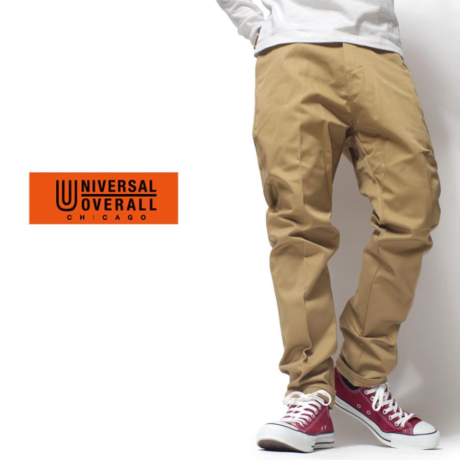 売れ筋ランキング パンツ ズボン チノパン テーパード ブランド メンズ Universaloverall ユニバーサルオーバーオール アメカジ 綺麗め 定番 着回し 30代 40代 50代