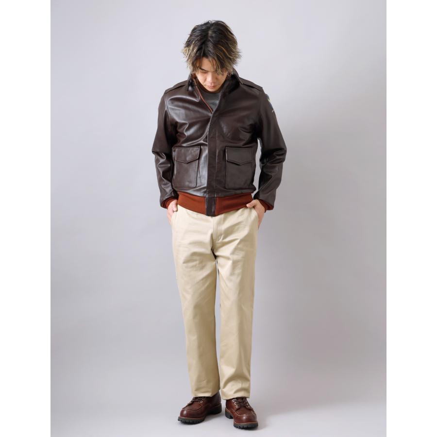 HOUSTON（ヒューストン） ut-8173 フライトジャケット ホースレザー