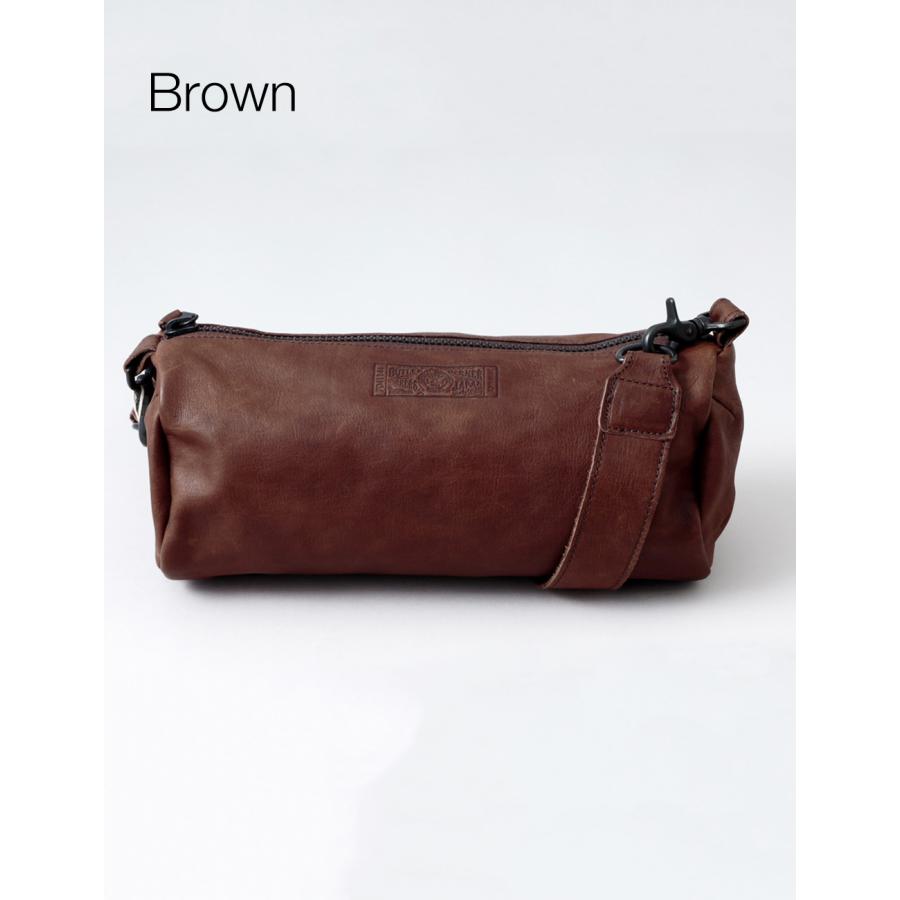 ★週末特価★PORTER 馬皮 ホースレザー ブラウン スリングショルダーバッグ Butler Verner Sails（バトラーバーナーセイルズ） ホースレザー