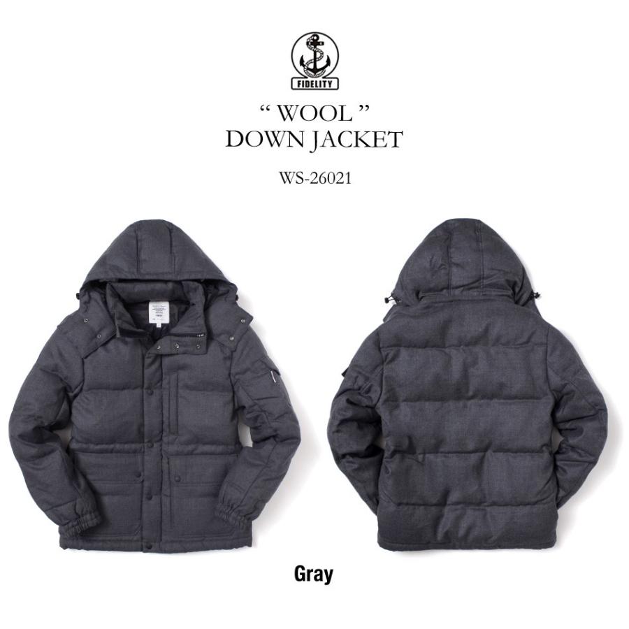 Fidelity フィデリティ ダウン ダウンジャケット メンズ アウトドア ウール 高級ダウン 700 Ws Jkt Heath Industrial 通販 Yahoo ショッピング