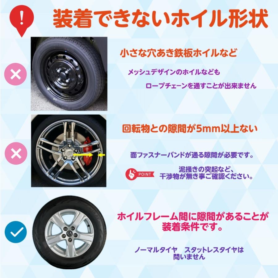 HEATKING タイヤチェーン スノーチェーン 非金属 応急走行用 緊急脱出 