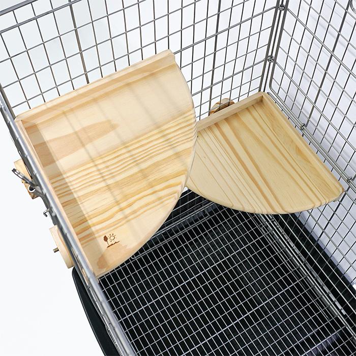 三晃商会 フォレストステージ コーナーM【2個セット】/ケージ ゲージ