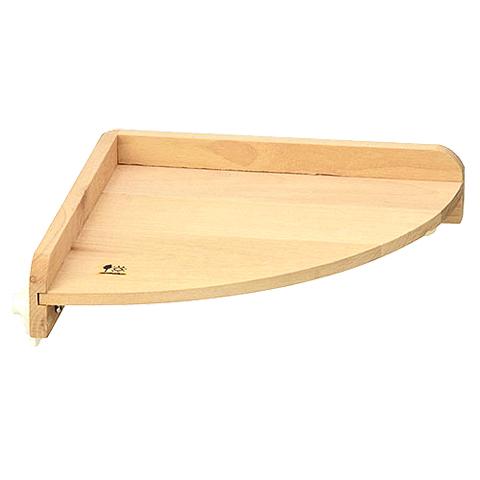 SANKO シルバーケージ ブラック底面 回し車、木製コーナーステージ