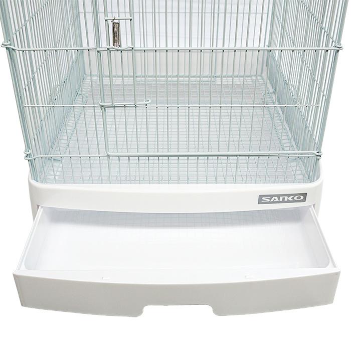 三晃商会 イージーホーム40 WH/ケージ ゲージ 鳥かご カゴ アミ